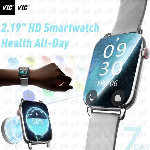 VIC ♛True 2.19" IPS Full Touch Smart Watch BT Call Sport Heart Rate Health Monitor Item | Buy VIC ♛True 2.19" IPS Full Touch Smart Watch BT Call Sport Heart Rate Health Monitor | SPOP Enterprise Global